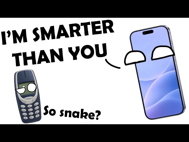 I’M MORE EVOLVED THAN YOU! - Evolution of Phones (1876–2026)