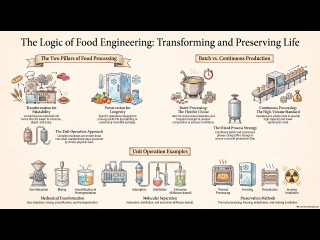 The Hidden Machine That Feeds Modern Civilization (Food Process Engineering)