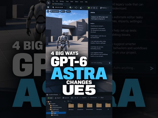 What GPT-6 Astra Changes for Unreal Engine 5 Developers #unrealengine5 #astra #gpt6astra  #gamedev
