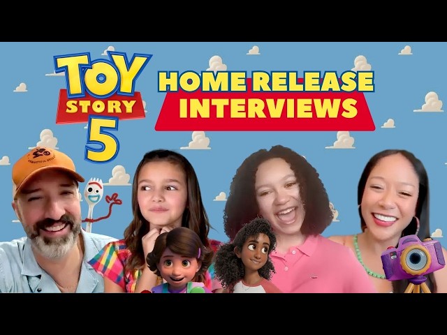 Forky, Snappy, Bonnie & Blaze: The Toy Story 5 Cast on Bringing the Film Home