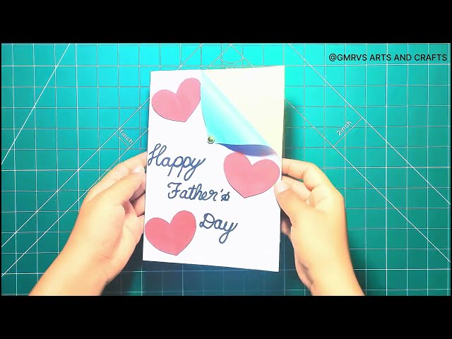 Easy Happy Father's Day! Greeting Card|GMRVS ARTS AND CRAFTS| #happyfathersdaycard #happyfathersday