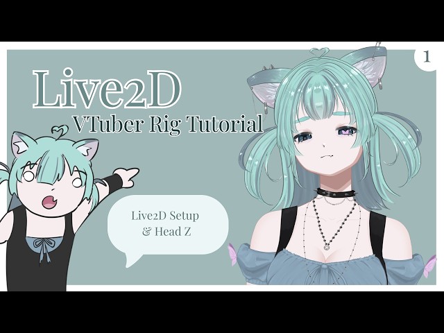 [Live2D Tutorial] Setup and Angle Z!!