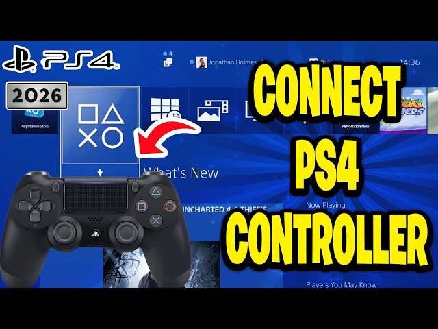 Как подключить контроллер PS4 к PS4 — 2026