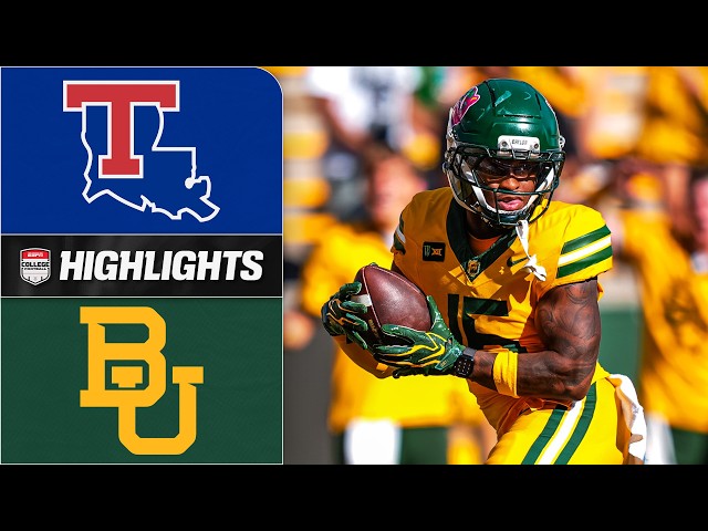 Louisiana Tech Bulldogs vs. Baylor Bears | Full Game Highlights | ESPN College Football