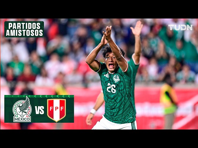 THAT WAS A PENALTY FOR EL TRI! Mexico vs Peru | Friendly - Friendly | TUDN