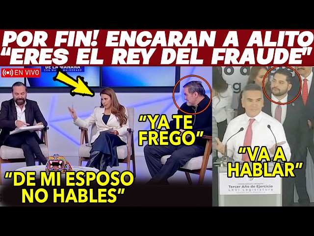 ENCARAN A ALITO! "ERES EL REY DEL FRAUDE" ¡TRUNA VS REPORTERO! SE LO FREG0 EN VIVO...