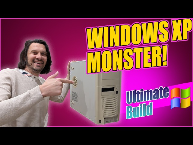 💥 I Built a MONSTER Windows XP Gaming PC