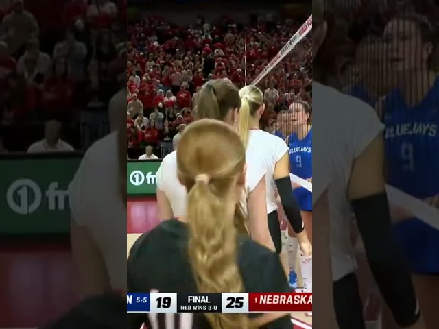 Creighton at Nebraska | Highlights | Big Ten Volleyball | 09/16/2026
