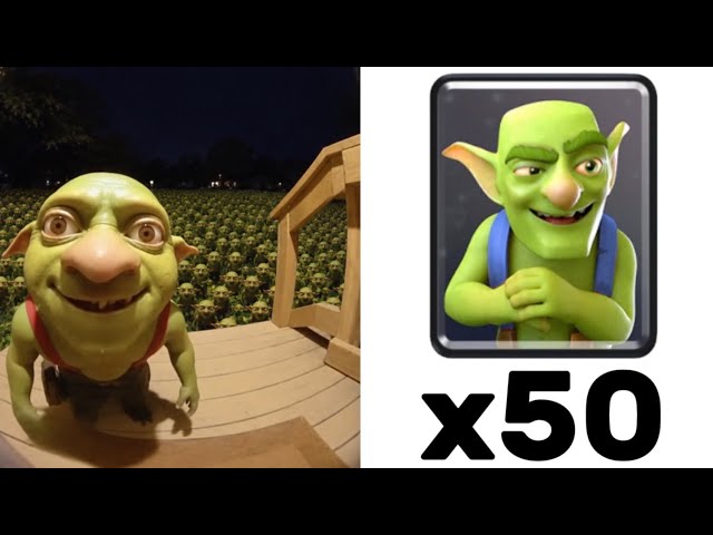 50 Sneaky Goblins At The Bridge!