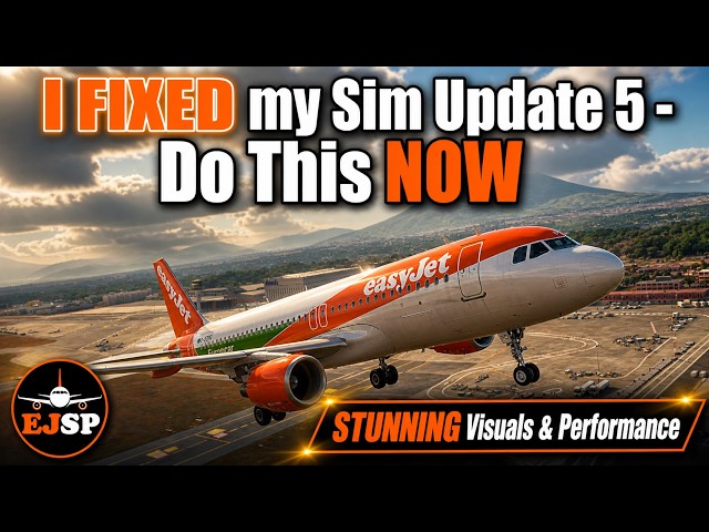 MSFS 2024 Sim Update 5 Fix & Graphics Settings: Better Performance Guide