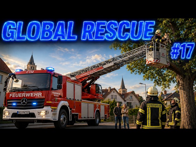 Mal wieder die Katze auf dem Baum! 🚒🚓🚑 GLOBAL RESCUE Folge 17 #globalrescue #earlyaccess #erfurt