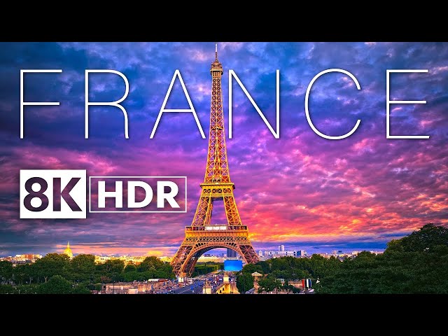 The Beauty of France 8K HDR   60 FPS