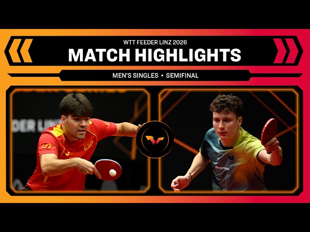 Diego Lillo vs Darius Movileanu | MS SF | WTT Feeder Linz 2026