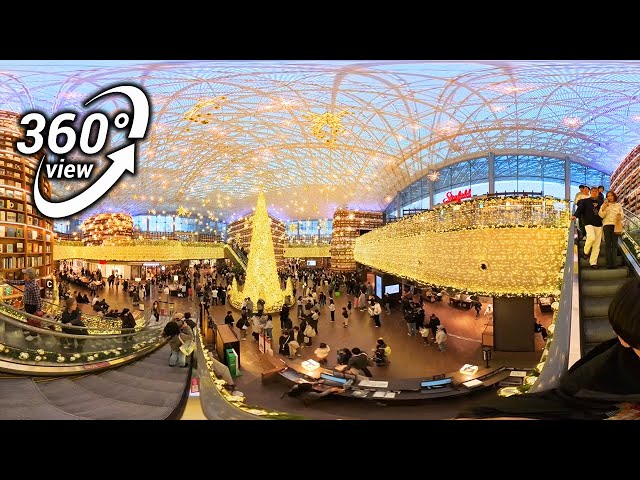 Korea 360 VR 🇰🇷 Christmas Wonderland: Must-See Stunning Mall Decorations | Where Am I?