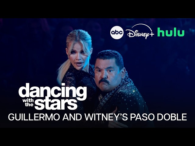 Guillermo Rodriguez and Witney Carson Viral Hits Night Paso Doble | Dancing with the Stars