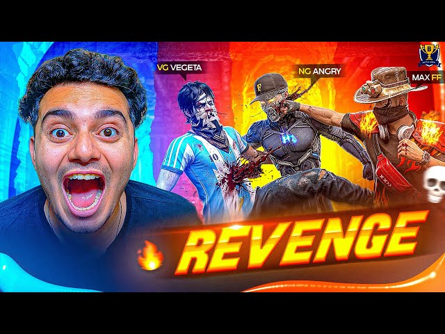 MAX FF DOMINATES VG VEGETA 😭 & NG ANGRY 🤡| Revenge Match In BattleOrbit 🏆 @BlackShoutGaming