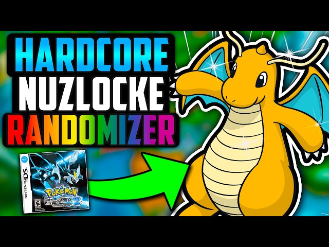 Can I Beat a Black 2 Hardcore Nuzlocke with Only RANDOM Pokémon!?