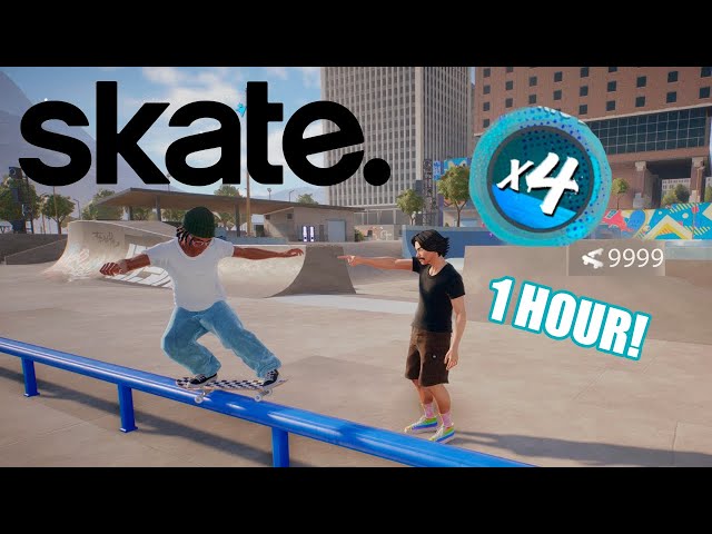 How to Get Infinite 4X Multiplier Glitch in Skate. ("On a Heater" Achievement)