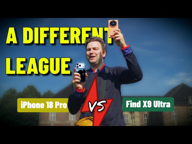 iPhone Has No Chance? iPhone 18 Pro vs. Oppo Find X9 Ultra Camera Shootout 📱🔥⚔️