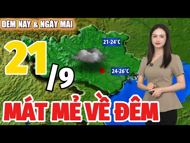 Latest Weather Forecast for Today and Tomorrow, September 21