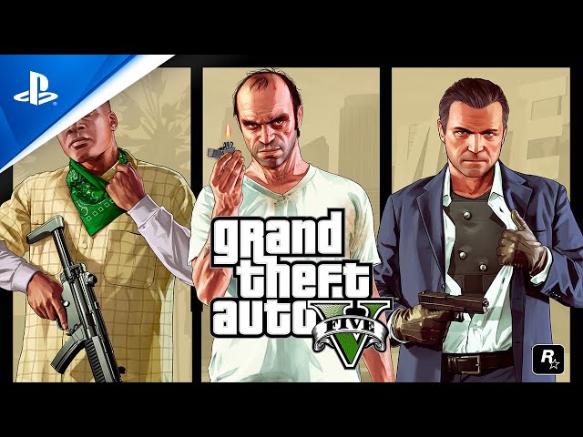 Grand Theft Auto V and Grand Theft Auto Online - Announcement Trailer | PS5