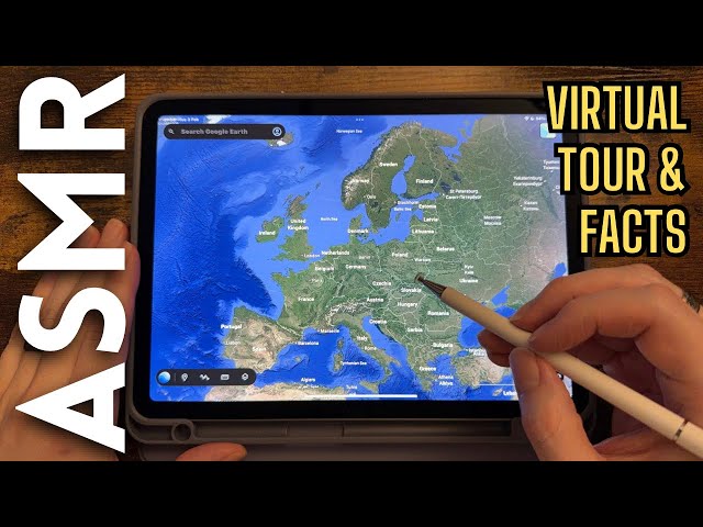 Google Earth tour with Wikipedia facts [ASMR Maps]