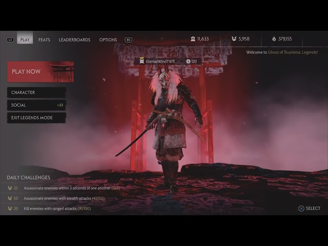 How To Get Specific Gear | Ghost of Tsushima Legends