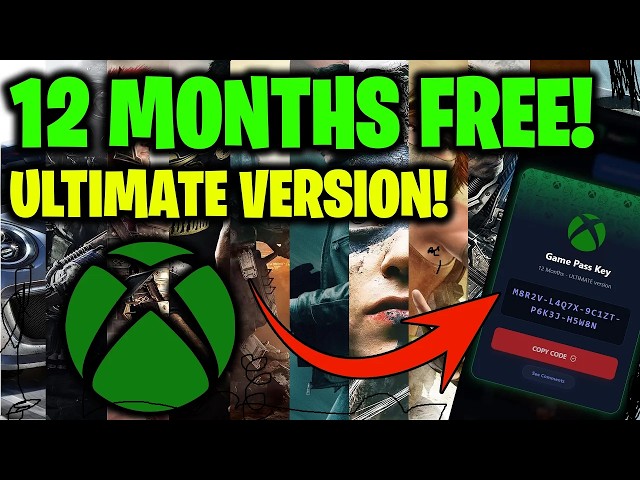 FREE Xbox Game Pass ULTIMATE in 2026 🎮 How To Get Xbox Ultimate Game Pass FREE Key Code