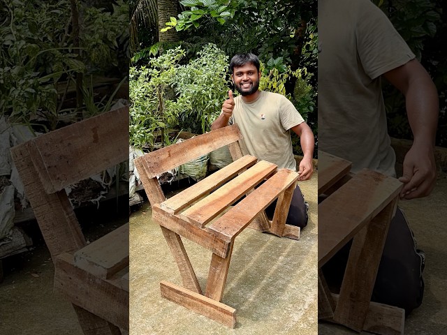 Easy Pallet Wood Garden Bench | Simple & Budget-Friendly DIY