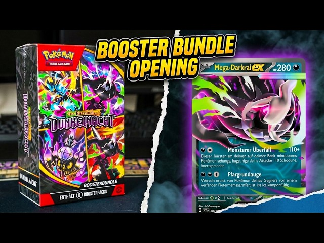 🔥 Dunkelnacht Booster Bundle Opening! Ziehen wir die Chase Card?