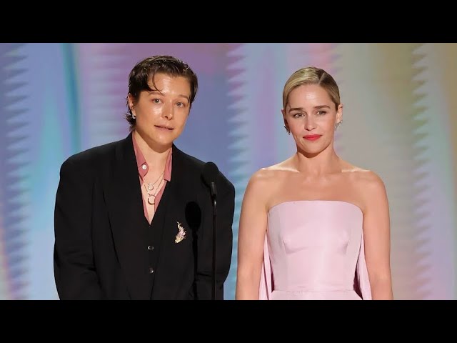 Emilia Clarke and Emma D’Arcy Presenting At The Emmy Awards 2026