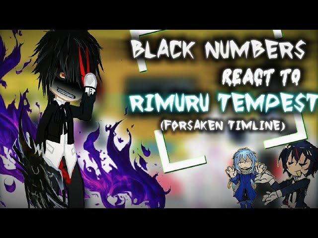 Black numbers react to Rimuru/Forsaken rimuru || GCRV/true body rimuru || Part 1 