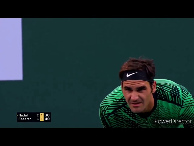 Federer vs Nadal Great Match...
