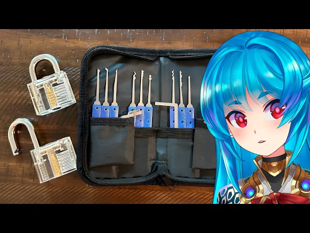 Showing my lockpicking skills