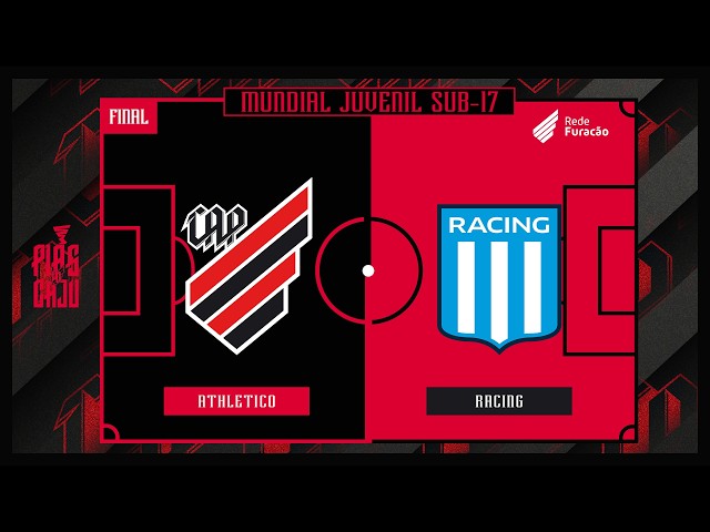 AO VIVO E COM IMAGENS - ATHLETICO PARANAENSE X RACING | MUNDIAL JUVENIL SUB-17 2026 | FINAL