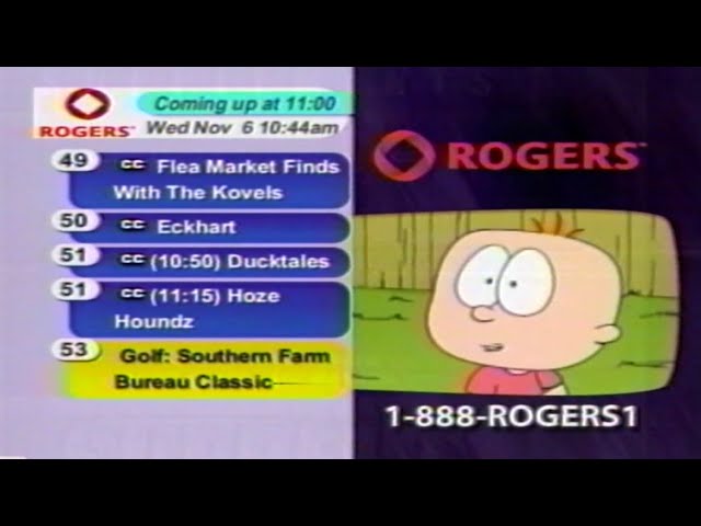 TV GUIDE & TV Commercials  (November 6th 2001 10:30am)