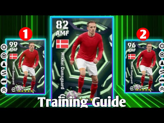 Best National Teams Selection Highlight Mikkel Damsgaard Max Training Guide eFootball Mobile 2027 