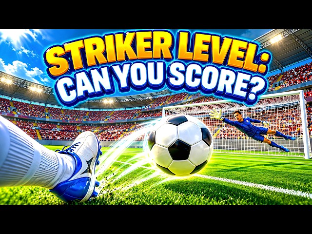 Immersive Interactive Warm Up | POV STRIKER LEVEL | Can You SCORE? | Full Body Cardio