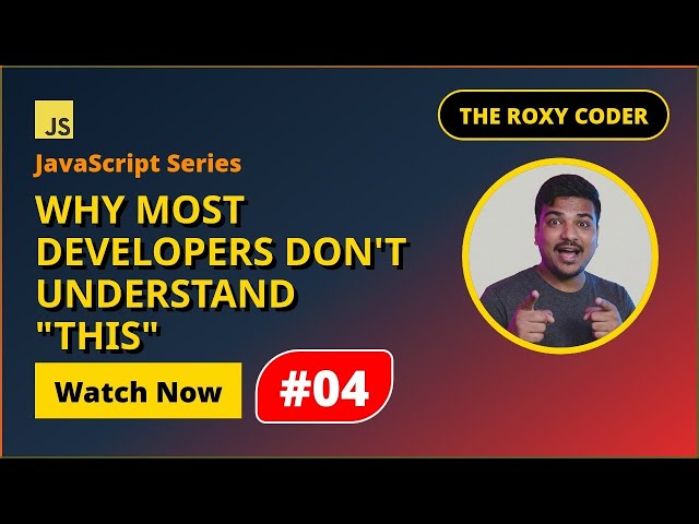 Why Most Developers Don't Understand "this" in JavaScript | JS OOP Tutorial