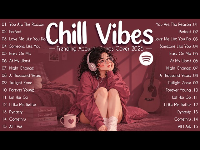 Positive Morning Vibes ☀️ Acoustic Chill Playlist 2026 🎧 Best English Songs for a Happy Day 💚