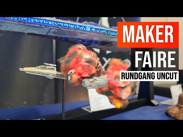 Maker Faire Hannover Walkthrough Before Opening (Uncut)
