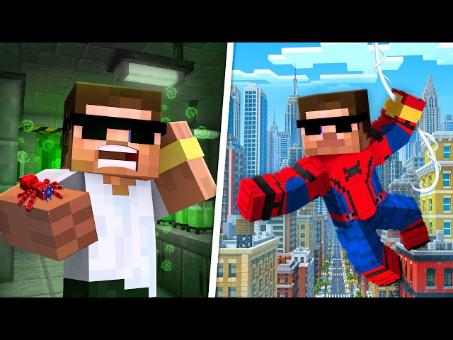 I Become Spiderman in Minecraft But..
