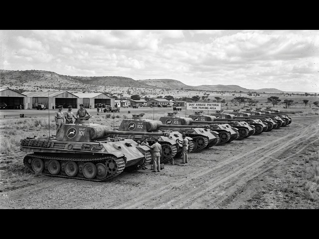 What Britain Did With Captured German Panther Tanks After the War Ended Across Europe in 1945