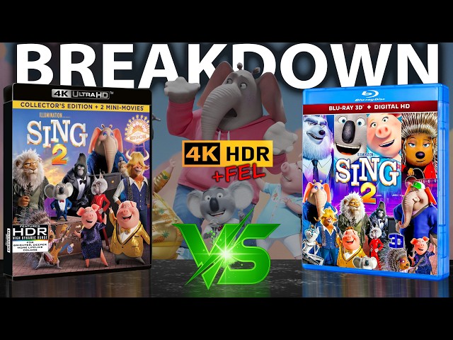 4K UHD HDR Blu-ray Breakdown | Sing 2 2021