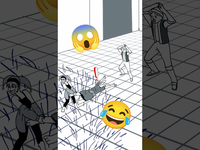 D&D Animated: He touched the spirit grass... 💀 #dnd #animated #funny #shorts