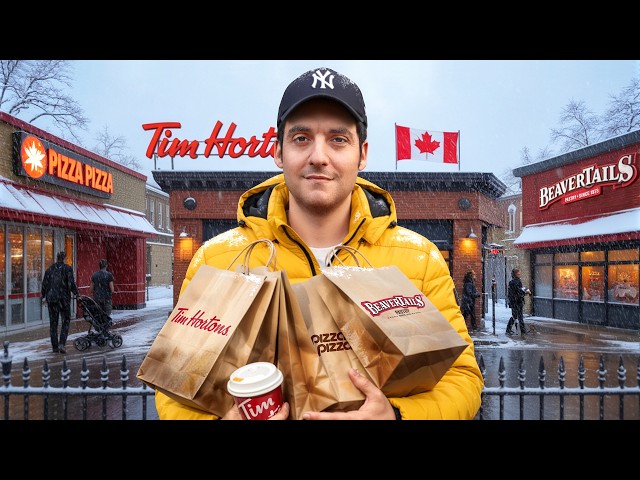 American Tries Every Canadian Fast Food Chain