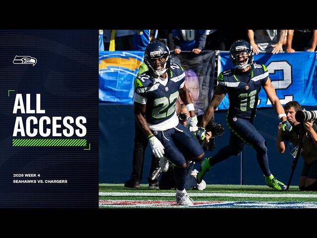 Seahawks All Access: The Sights and Sounds From Week 4 Win vs. The Los Angeles Chargers