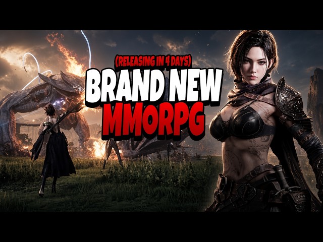 A BRAND NEW MMO LAUNCHES NEXT WEEK!