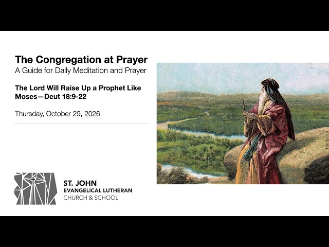 Preaching and Teaching from St. John Ev. Lutheran Church