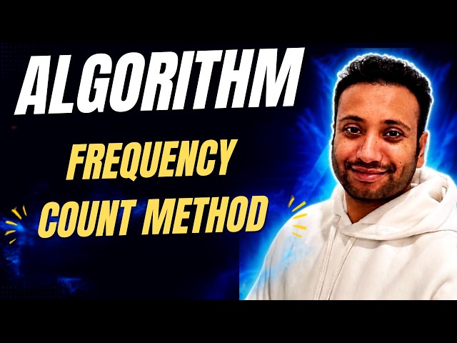 DSA Bangla Series: Frequency count method part 3